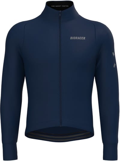 BIORACER Tempest - Wielervest Winter/Tussenseizoen - Heren - Misty Nautica - Winddicht & Thermisch - Maat XXL