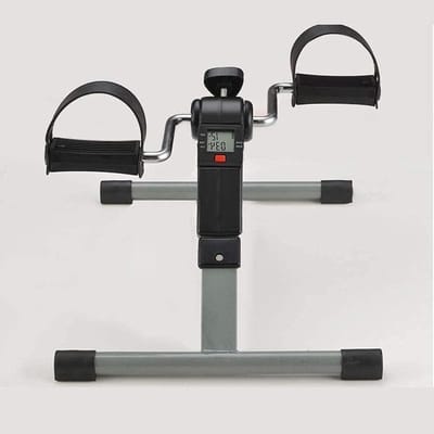 Mini Hometrainer - Oefenfiets - Spierversterking - Opvouwbaar Ontwerp - 50 x 41 x 28 cm - Oranje