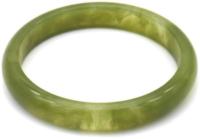 Armband - kunststof - 1,2 cm - groen