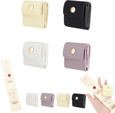 Mini Reisetui voor Sieraden met Broche en Meerdere Compartimenten, Handige Make-up Tas voor Ringen, Kettingen en Oorbellen, Perfect Cadeau voor Vrouwen en Meisjes