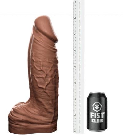 Fist Club - STRETCHPIG - Siliconen Dildo - 36 x 9 cm - Lichte Huidskleur