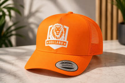 Oranje pet | Verstelbaar & Unisex | Holland Leeuw | EK WK Voetbal | Oranje Supporters Pet