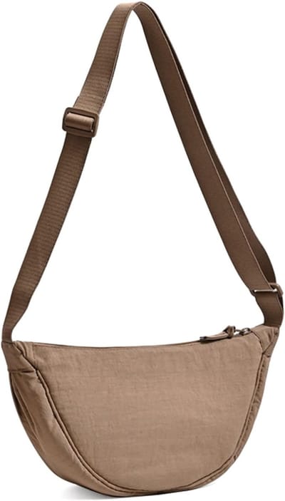 Stijlvolle Dames Crossbody Tas - Ruime Hobo Schoudertas met Verstelbare Schouderriem, Ideaal voor Dagelijks Gebruik en Casual Uitjes