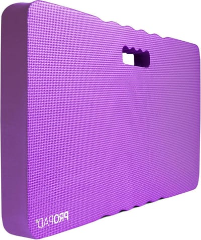 Dikke knielende pad - Tuinknieler mat - Veelzijdig gebruik - Extra dik schuim - XXL 24x14 inch - Paars