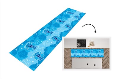 Keukenloper - Loper keuken - Zodiac - Tweeling - Design - 200x50 cm - Keukenloper vinyl