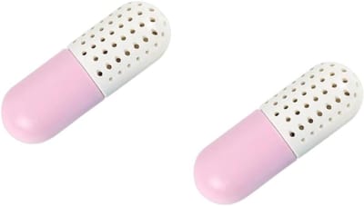 Ontvochtiger Capsules - Schoenontgeurder Laarzendroger - Vocht Absorberen - Capsulevormig Ademend - 6 x 3 x 92 cm - Wit
