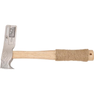 Marteau de toiture magnétique Hachette de toiture magnétique multifonctionnelle pour l'installation rapide des clous de toiture et des chapeaux de feutre beige