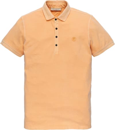 Cast Iron, Polo light pique stretch washed - Heren