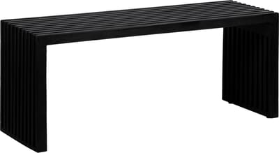 Lewis & Loft Halbankje Lexi - FSC® mangohout - Zwart