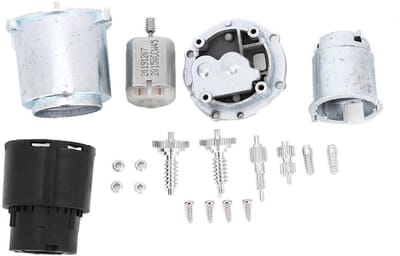 Dailygoods- Achteruitkijkspiegel Reparatieset Aluminium - Geschikt voor X5 E53/E46 1999-2006 - Opvouwbaar - Motor inbegrepen - Professionele productie - 100% nieuw - Spiegelreparatieset