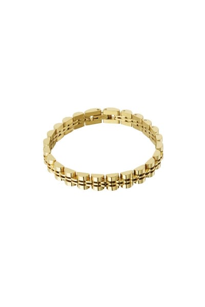Goudlief Armband RVS - Goud - Verkleurt niet - Roestvrij staal - Goudlief.nl