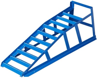 ProPlus Stalen Oprijbrug 1250 kg - Bandbreedte max. 21 cm - Auto Oprijblok - Plateau - Garage oprijplaat - Voertuig oprijhulp - Voor reparatie