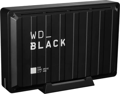 WD BLACK D10 Game Drive for PS4 - 8TB - External Hard drive - Black