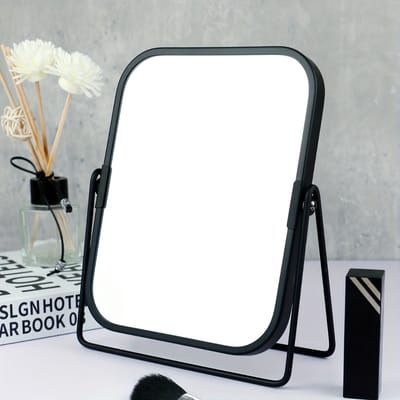 Bovista Make Up Spiegel - Opmaakspiegel - Staande Spiegel - Tafelspiegel - Tafel - Zwart