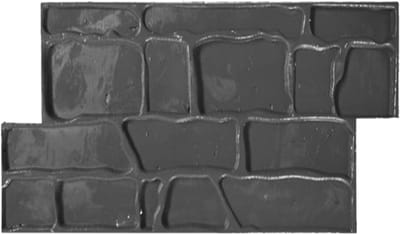 Beton Stempelmal - Tuinbestrating Cementvorm - Decoratieve Tuinpaden Maken - Realistische Leisteen Textuur - 1 Stuk - D