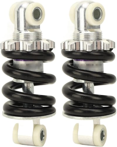 100mm Schokdemper Set voor Mini Moto, ATV en Pocket Bike - 1500lbs Veer Schokabsorber en Strut voor Scooter