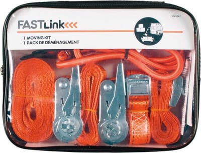 Master Lock 3249EURDAT - Verhuisset - Spanbanden set - Bagageriem - Set van spanbanden en snelbinders - Inclusief handige opbergtas