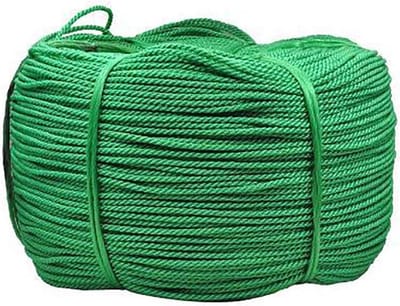 Tuin Touw - Jute Koord - Planten Ondersteunen - Natuurlijk Materiaal - 100 Meter - Groen