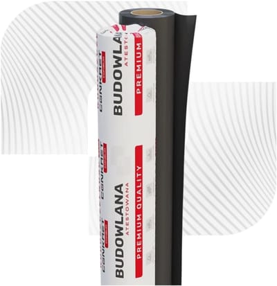 Bouwfolie dik - Afdekfolie PE - Bouw en renovatie - Hoge scheurweerstand - 2m x 50m - Zwart