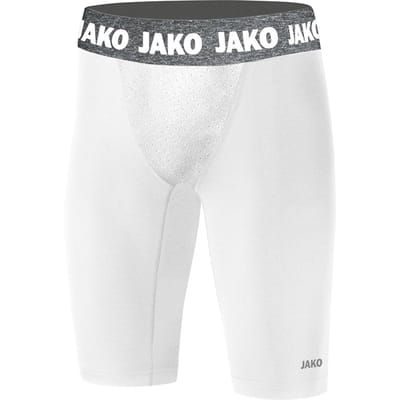 Jako Compression 2.0 Short Tight - Wit | Maat: L