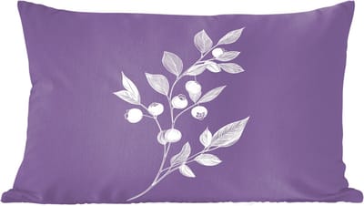 Sierkussens - Kussentjes Woonkamer - 60x40 cm - Tak - Sierlijk - Bladeren - Minimalistisch