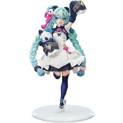 18CM Hatsune Miku Moderne Chinese Nationale Stijl Panda PVC Figuur Verzamelaar Anime Actiefiguur Model Speelgoed Bureau Ornament Cadeau