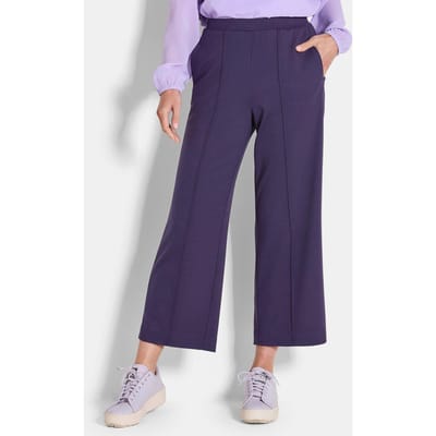 Jersey culotte VERA - paars - Gr. 38 van Goldner Fashion