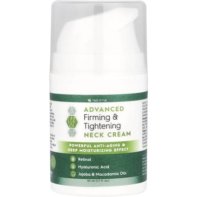 Tree To Tub, Geavanceerde Verstevigende & Verstrakkende Nekcrème, 1,7 fl oz (50 ml) white
