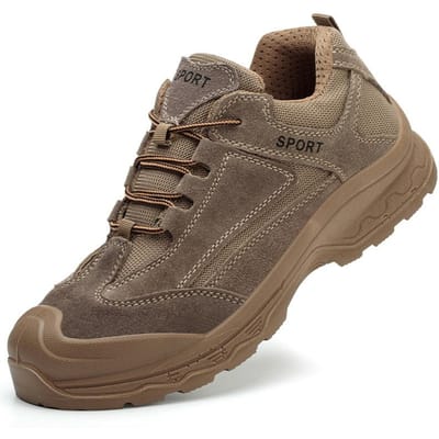 Chaussures de travail pour hommes à embout en acier plastique, isolantes, résistantes à l'usure, résistantes aux coupures, anti-écrasement, anti-perforation, chaussures de sécurité 45