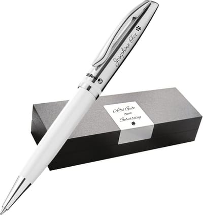 Gepersonaliseerde Balpen met Naam Gravure - Elegant Metalen Schrijfgerei als Uniek Cadeau
