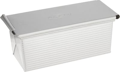 Broodvorm met Deksel voor Blokbrood - 9 x 4 Inch Gealuminiseerd Staal