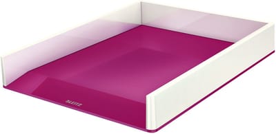 Brievenbak Leitz WOW wit/roze | 4 stuks