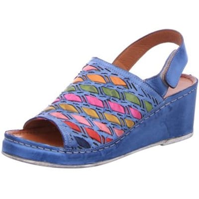 Sandalen met sleehak Gemini -