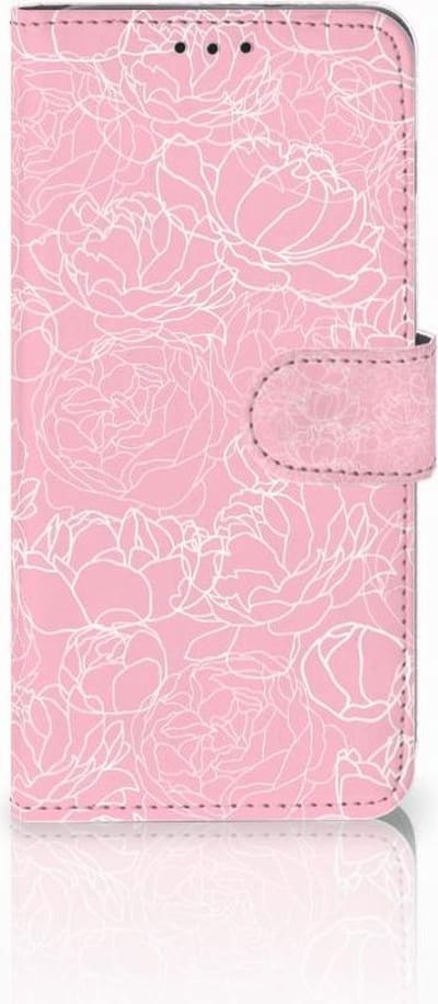 Samsung Galaxy S10 Plus Hoesje White Flowers