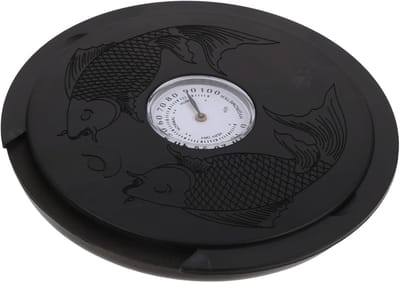 Akoestische Gitaar Luchtbevochtiger - Gitaar Onderhoud - Bescherming Tegen Barsten - Met Hygrometer - 10.8cm - Zwart