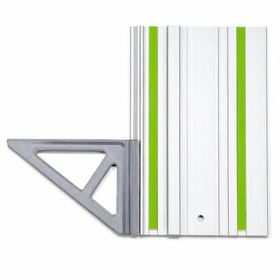 Tracksaw Square 245mm Makita & Festool – Hoekgeleider voor Invalzaag – 90° Zaaggeleider Geleiderail – Precisie Zaaghulp Houtbewerking – Professionele Zaaghoek Tool voor Perfect Haaks Zagen