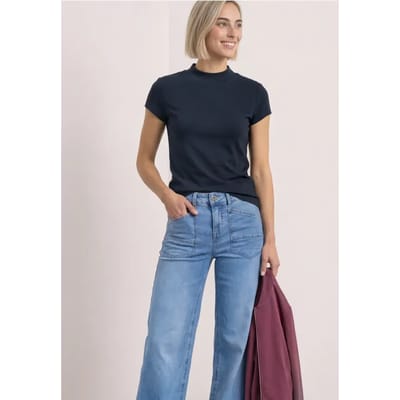 Basic Shirt met col