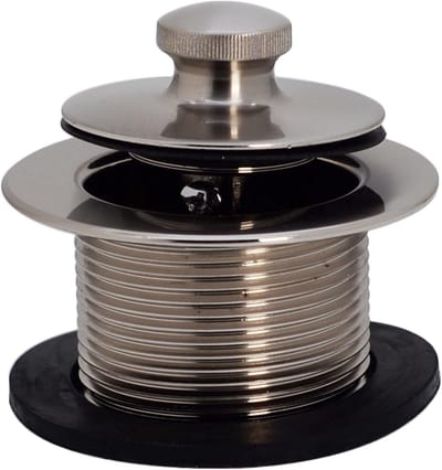 RVS Bad Putplug Draai & Sluit Mechanisme 1-1/2" NPSM Grove Draad