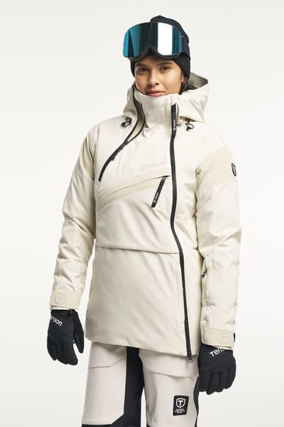 TENSON - aerismo jackorak 2.0 women - Ski anorak dames - Zilverkleurig