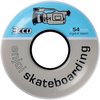 Skateboard Wielen - Wielen Set - Skaten - VX-54 Camcorder Graphic - 54 mm 99A - Grijs