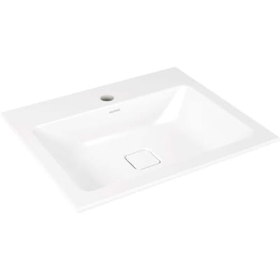 Kaldewei CONO built-in washbasin 3080 with 1 tap hole, 60 cm 901606013001