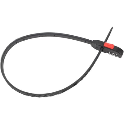 Cadenas à mot de passe pour vélo Compact Multifonctionnel Antivol Câble de verrouillage pour vélos pour Casques Paniers gray