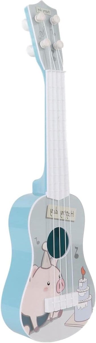 Kindergitaar - Muziekinstrument Peuters - Muziek Leren - Zachte Gladde Snaren - 14 Inch - Niet gespecificeerd