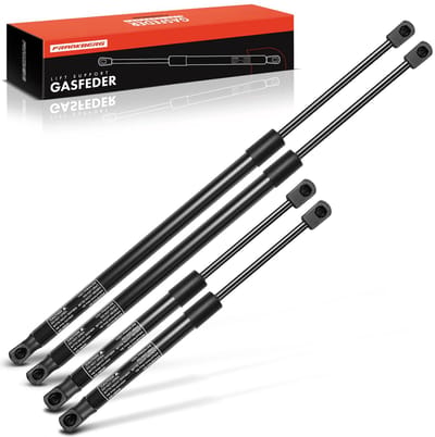 Frankberg 4x gasveer motorkap achterklep voor Land Rover