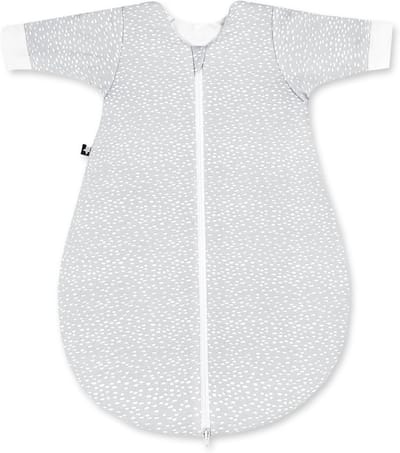 Babyslaapzak - Baby trappelzak - Warm slapen - Met mouwen - Maat 62 - Grijs