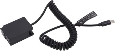 Store_7 - Dummy Batterijvoedingsadapter - Type C-koppelingsadapter - Ideaal voor langdurig gebruik - Lichtgewicht - Nepbatterij DC - Geschikt voor ...