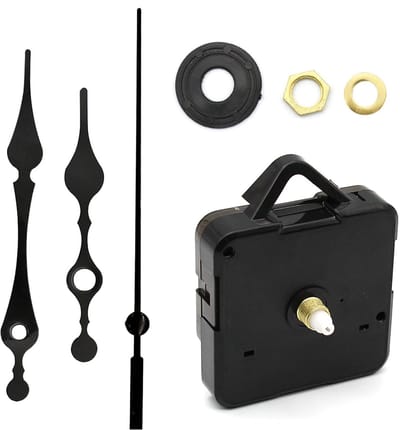 Movements Kits Mechanism met Handen en Quartz Spelen voor MuurMechanism DIY Reparatie Deel (Korte As - 10mm Totaal Spindellengte)
