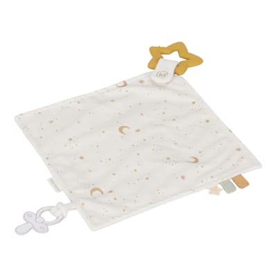Little Dutch Newborn Naturals Knuffeldoekje met Bijtring