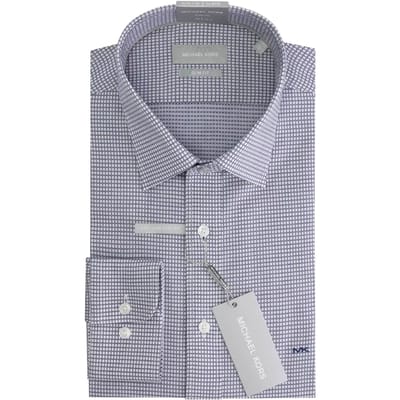 Slim fit ruitjesoverhemd Michael Kors Modern