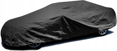 CarPassion Classic Autohoes - Beschermhoes - Waterdicht & Vorstbestendig - Maat XL - Zwart - 485 x 137 x 150 cm
